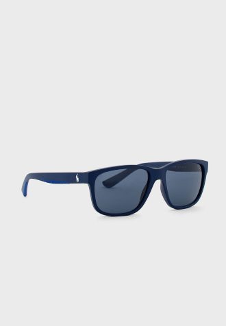 Marinblå Ralph Lauren 0Ph4142 Aviator solglasögon för män