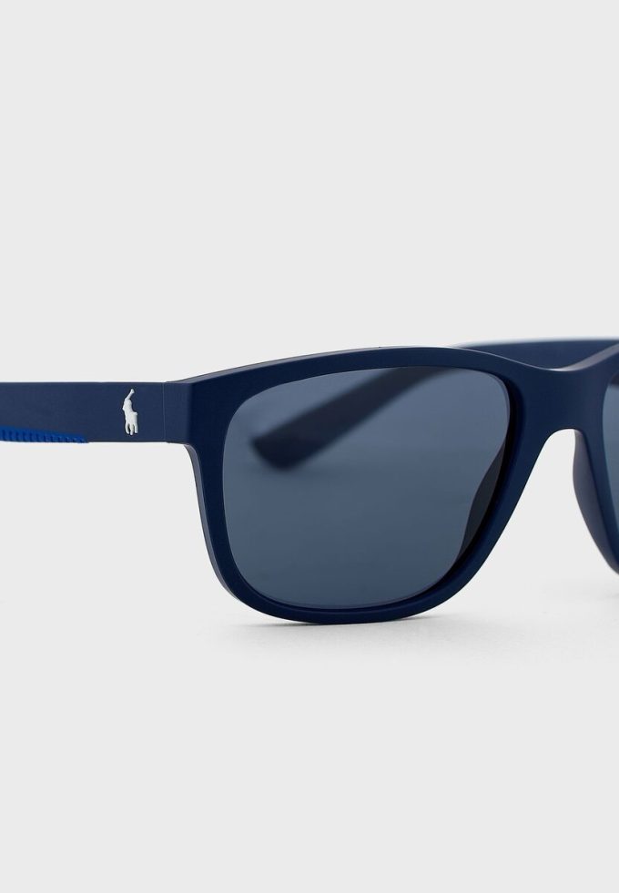 Marinblå Ralph Lauren 0Ph4142 Aviator solglasögon för män Marinblå Ralph Lauren 0Ph4142 Aviator solglasögon för män