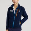 Marinblå Ralph Lauren Australian Open Ballperson-jackor för kvinnor Marinblå Ralph Lauren Australian Open Ballperson-jackor för kvinnor