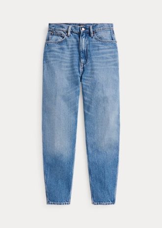 Marinblå Ralph Lauren Cambree-tröja för damer