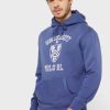 Marinblå Ralph Lauren Essential-huvtröja för män Marinblå Ralph Lauren Essential-huvtröja för män