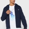 Marinblå Ralph Lauren Essential-huvtröja för män Marinblå Ralph Lauren Essential-huvtröja för män