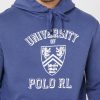 Marinblå Ralph Lauren Essential-huvtröja för män Marinblå Ralph Lauren Essential-huvtröja för män