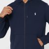 Marinblå Ralph Lauren Essential-huvtröja för män Marinblå Ralph Lauren Essential-huvtröja för män