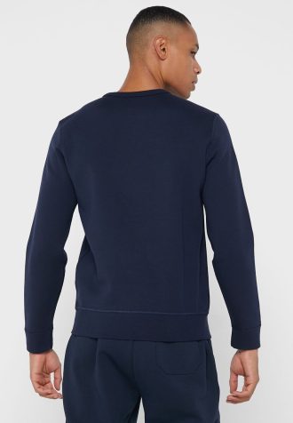 Marinblå Ralph Lauren Essential tröja för män