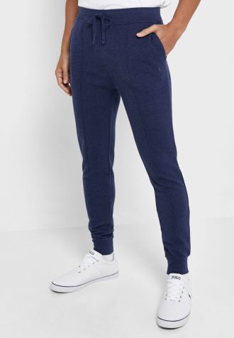 Marinblå Ralph Lauren Essential träningsbyxor för män Marinblå Ralph Lauren Essential träningsbyxor för män