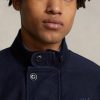 Marinblå Ralph Lauren grafiska deckjackor för män Marinblå Ralph Lauren grafiska deckjackor för män