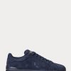 Marinblå Ralph Lauren Heritage Court II Sneakers i mocka Marinblå Ralph Lauren Heritage Court II Sneakers i mocka