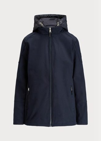 Marinblå Ralph Lauren huvjackor för kvinnor