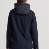 Marinblå Ralph Lauren huvjackor för kvinnor Marinblå Ralph Lauren huvjackor för kvinnor