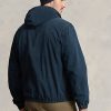 Marinblå Ralph Lauren jeansjackor med huv Marinblå Ralph Lauren jeansjackor med huv