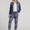 Marinblå Ralph Lauren Joggerbyxor med bandanatryck för kvinnor Marinblå Ralph Lauren Joggerbyxor med bandanatryck för kvinnor