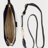 Marinblå Ralph Lauren Oxford Medium Jamey Crossbody-väskor för kvinnor Marinblå Ralph Lauren Oxford Medium Jamey Crossbody-väskor för kvinnor