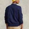 Marinblå Ralph Lauren Polo sportfleecetröja för män Marinblå Ralph Lauren Polo sportfleecetröja för män