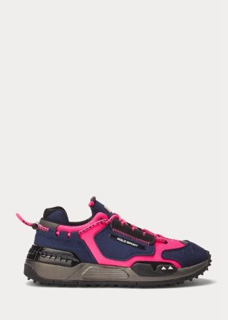 Marinblå Ralph Lauren PS200 sneakers för män Marinblå Ralph Lauren PS200 sneakers för män