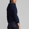 Marinblå Ralph Lauren Quilted Indigo Jerseyjackor för kvinnor Marinblå Ralph Lauren Quilted Indigo Jerseyjackor för kvinnor