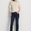 Marinblå Ralph Lauren Ralph Lauren raka, kurviga jeans med låg höjd Marinblå Ralph Lauren Ralph Lauren raka, kurviga jeans med låg höjd