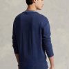 Marinblå Ralph Lauren Spa Terry Sweatshirt för män Marinblå Ralph Lauren Spa Terry Sweatshirt för män