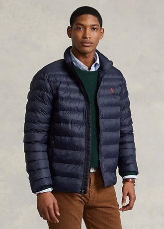 Marinblå Ralph Lauren The Packable jackor för män
