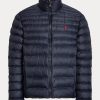 Marinblå Ralph Lauren The Packable jackor för män Marinblå Ralph Lauren The Packable jackor för män