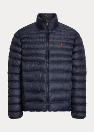 Marinblå Ralph Lauren The Packable jackor för män