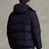 Marinblå Ralph Lauren vattenavvisande dunjackor för män Marinblå Ralph Lauren vattenavvisande dunjackor för män