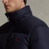 Marinblå Ralph Lauren vattenavvisande dunjackor för män