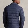 Marinblå Ralph Lauren vattenavvisande jackor för män Marinblå Ralph Lauren vattenavvisande jackor för män
