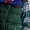 Marinblå Ralph Lauren vattenavvisande västerländsk dunväst för män Marinblå Ralph Lauren vattenavvisande västerländsk dunväst för män