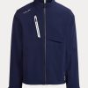 Marinblå Ralph Lauren vattentäta jackor för män Marinblå Ralph Lauren vattentäta jackor för män