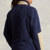Marinblå Ralph Lauren Vindblockerande hybridjackor för män Marinblå Ralph Lauren Vindblockerande hybridjackor för män