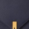 Midnight Navy Dam Ralph Lauren Polo ID läderkuvert Kedja Crossbody-väskor Midnight Navy Dam Ralph Lauren Polo ID läderkuvert Kedja Crossbody-väskor