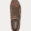 Mörkgrå Ralph Lauren Janson II Sneakers i mocka i läder Mörkgrå Ralph Lauren Janson II Sneakers i mocka i läder