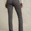 Mörkgrå Ralph Lauren Stretch-Wool Blend Twill Leggings för kvinnor Mörkgrå Ralph Lauren Stretch-Wool Blend Twill Leggings för kvinnor