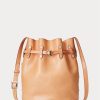 Naturlig dam Ralph Lauren Stud Vachetta Large Bellport Bucket Bags Naturlig dam Ralph Lauren Stud Vachetta Large Bellport Bucket Bags