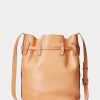 Naturlig dam Ralph Lauren Stud Vachetta Large Bellport Bucket Bags Naturlig dam Ralph Lauren Stud Vachetta Large Bellport Bucket Bags