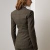 Oliv/brun Ralph Lauren Parker Rutig Rutig Tweed Jackor för kvinnor Oliv/brun Ralph Lauren Parker Rutig Rutig Tweed Jackor för kvinnor