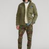 Olivblå herr Ralph Lauren The Iconic Field Jackor