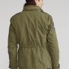 Olivblå herr Ralph Lauren The Iconic Field Jackor