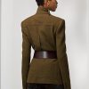 Olive Ralph Lauren Rhodri Twilljackor i ullblandning för kvinnor Olive Ralph Lauren Rhodri Twilljackor i ullblandning för kvinnor