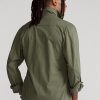 Olive Ralph Lauren Stretch Ripstop Utility Suit Jackor för män