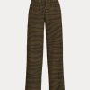 Oliver Ralph Lauren Zebra-Print Crepe vidbensbyxor för kvinnor Oliver Ralph Lauren Zebra-Print Crepe vidbensbyxor för kvinnor
