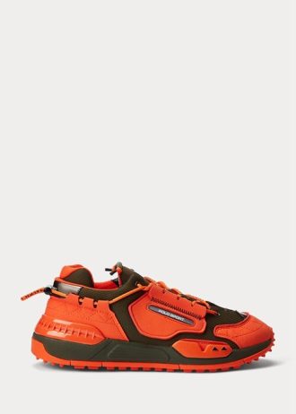 Orange Ralph Lauren PS200 sneakers för män