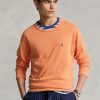 Orange Ralph Lauren Spa Terry Sweatshirt för män Orange Ralph Lauren Spa Terry Sweatshirt för män