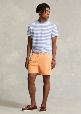 Orange Ralph Lauren Traveler badbyxor för män