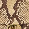 Pergament dam Ralph Lauren Faux-Snakeskin Medium Adair Crossbody-väskor