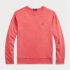 Röd Ralph Lauren Spa Terry Sweatshirt för män Röd Ralph Lauren Spa Terry Sweatshirt för män