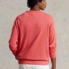 Röd Ralph Lauren Spa Terry Sweatshirt för män Röd Ralph Lauren Spa Terry Sweatshirt för män