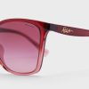 Röda Ralph Lauren 0Ra5281U Wayfarers solglasögon för kvinnor