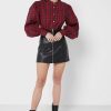 Röda Ralph Lauren Button Down-tröjor för kvinnor Röda Ralph Lauren Button Down-tröjor för kvinnor